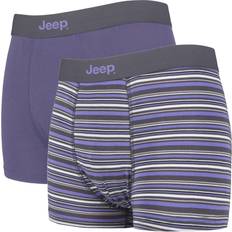Purple Men's Underwear Jeep Pairs Mens Soft Natural Bamboo Fibres Comfortable Fitted Trunks
