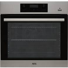 AEG Digital Display - Single - Steam Ovens AEG BES355010M Stainless Steel