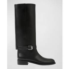Burberry High Boots Burberry Black Ankle Strap Boots BLACK IT