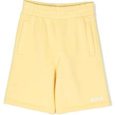 Hugo Boss Trousers Children's Clothing HUGO BOSS Yellow Logo Shorts