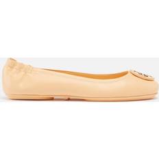 Orange Low Shoes Tory Burch Women's Minnie Travel Leather Ballet Flats