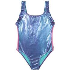 BillieBlush Blue Metallic Swimsuit