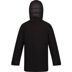 Denim jackets - Elastane Regatta Kids' Yewbank Insulated Parka Jacket - Black (RKP254_800)