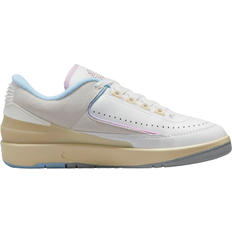 Fabric Trainers Nike Air Jordan 2 Retro Low W - Summit White/Ice Blue/Iced Lilac/Varsity Red