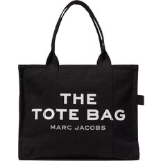 Zipper Totes & Shopping Bags Marc Jacobs The Large Tote Bag - Black