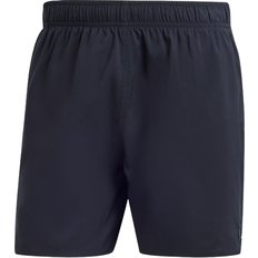 Adidas Men Swimming Trunks on sale adidas Solid Clx Short-Length Swim Shorts - Black/Lucid Lemon