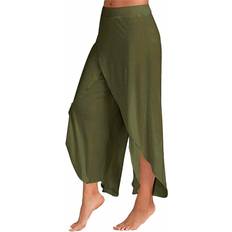 Aquarius Super Soft Modal Spandex Yoga Pants - Green