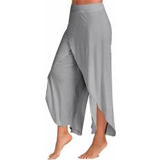 Aquarius Super Soft Modal Spandex Yoga Pants - Grey