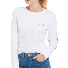 Vineyard Vines Vintage Whale Long-Sleeve T-shirt - White Cap