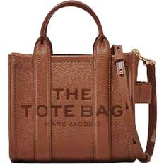 Brown Totes & Shopping Bags Marc Jacobs The Leather Mini Tote Bag - Argan Oil