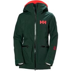 L - Outdoor Jackets - RECCO Reflector - Women Helly Hansen Women’s Powderqueen Infinity Ski Jacket - Darkest SPR