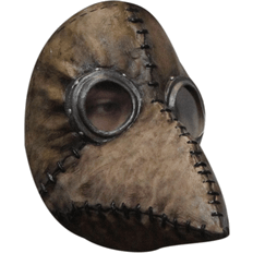 Ghoulish Productions productions plague doctor brown mask steampunk half face 26772