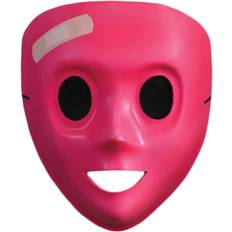Pink Facemasks Fancy Dress Horror-Shop The Purge Bandage Maske für Halloween