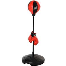 Martial Arts Homcom Teen Boxing Stand Red