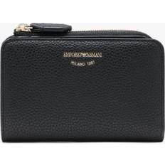 Emporio Armani Small Black Zip Wallet Accessories: One-Size, Co
