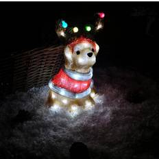 Samuel Alexander LED Indoor Acrylic Dog Dog Jacket Christmas Lamp