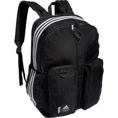 adidas Iconic 3 Stripe Backpack - Black/White