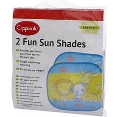 Clippasafe Sun Shade Roller Blinds Clippasafe Fun Sun Screens 2 Pack