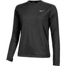Nike Sportswear Garment - Women Tops Nike Dri-FIT Women's Crew-Neck Running Top Black