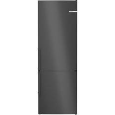 Bosch Black - Freestanding Fridge Freezers - Fridge above Freezer Bosch KGN49OXBT Free Black, Stainless Steel