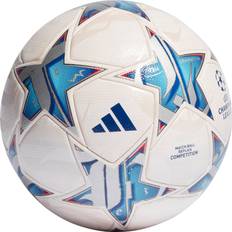 Adidas FIFA Quality Pro Footballs adidas UCL Competition Group Stage Soccer 23/24 - White/Silver Metallic/Bright Cyan/Royal Blue