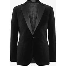 Black - Men Blazers Reiss Ace Dinner Suit Jacket - Black