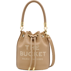 Drawstring Handbags Marc Jacobs The Leather Bucket Bag - Camel