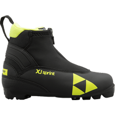 Cross Country Boots Fischer XJ Sprint JR - Black/Yellow
