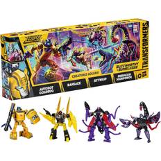 Transformers Toy Figures Hasbro Transformers Buzzworthy Bumblebee Creatures Collide