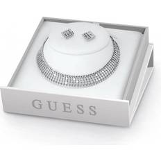 Guess Ladies Silver Plated Midnight Glam Box Set