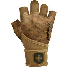 Beige - Men Gloves & Mittens Harbinger Pro Wristwrap Gloves Camo Unisex