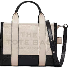 Credit Card Slots Totes & Shopping Bags Marc Jacobs The Small Colorblock Tote Bag - Ivory Multi
