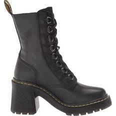 Block Heel - Women Boots Dr. Martens Chesney - Black