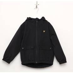 Lyle & Scott Outerwear Lyle & Scott Boy's and hooded pocket full zip jacket in black