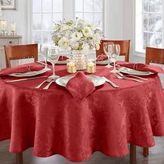 Villeroy & Boch Caiden Elegance Damask Tablecloth Red