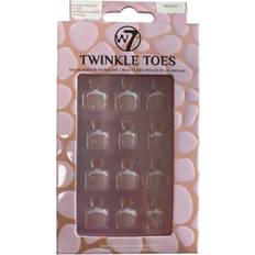 W7 Twinkle Toes False Toe Nails French 24