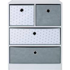 White cube storage unit House and Homestyle Jive 2+2 Storage Cube Drawers