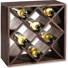 Kesper Wooden Shelf Wine Rack 50x50cm