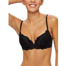Florals - Women Clothing Ann Summers Sexy Lace Planet Plunge Bra - Black