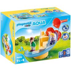 Playmobil Play Set Playmobil 1.2.3 Aqua Water Slide 70270