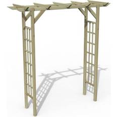 Forest Garden Classic Top Pergola Arch Timber 210x213cm