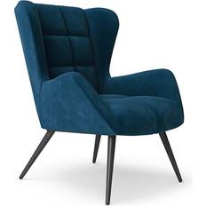 Grey Lounge Chairs Alphason Dalton Lounge Chair 91cm