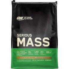 Silicon Gainers Optimum Nutrition Serious Mass Weight Gainer Chocolate Peanut Butter 5.44kg