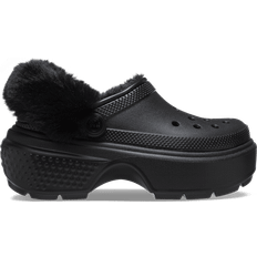 43 ½ Outdoor Slippers Crocs Stomp Lined Clog - Black