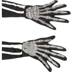 Smiffys Adult Skeleton Gloves