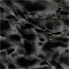 Black Self-adhesive Decorations Fablon Black Marble Classic Sticky Back 67.5cm X 2m Adhesive Film