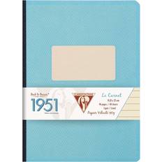 Clairefontaine 'Back to Basics 1951' Clothbound Notebook, 5 Lined, Turquoise