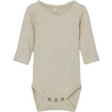 Modal Children's Clothing Name It Kab LS Body - Peyote Melange (13198038)
