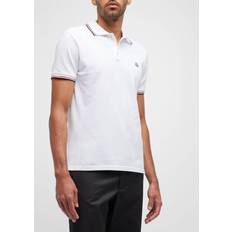 Moncler Men T-shirts & Tank Tops Moncler Gray Stripe Polo 984 GREY