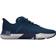 Blue - Men Gym & Training Shoes Under Armour TriBase Reign 5 M - Varsity Blue/Midnight Navy